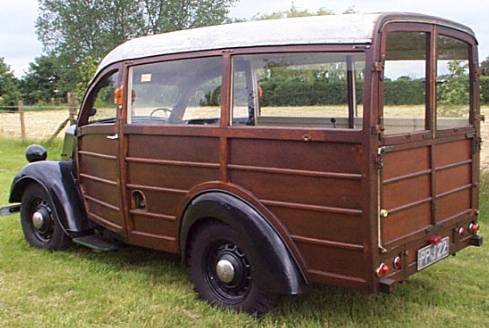 This Thames 1 2ton based Shooting Brake is rather unique in that 